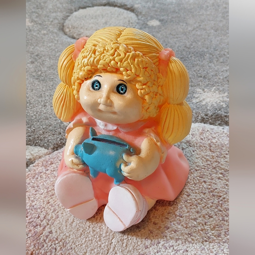 Vintage 1983 Cabbage Patch Kids piggy bank